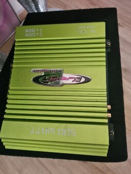 Subwoofer + zosilňovač - 3