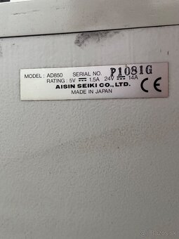 Vyšívací stroj Toyota AD 850 - 3