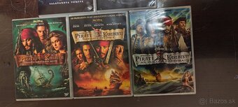 Piráti z Karibiku – kompletná kolekcia 5 filmov (DVD, CZ dab - 3