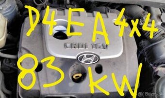 Hyundai Tucson 2.0 CRDI 2005 predám DVERE, MOTOR D4EA, TRYSK - 3