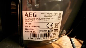 Predam 7 rebrove radiatori AEG RA 5520 -1500W - 3