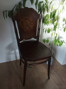 Starožitná židle Thonet, - 3