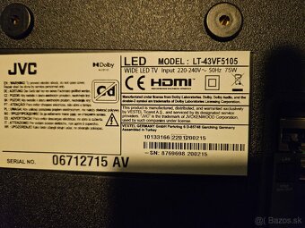 Jvc LT43VF5105 SMART - 3