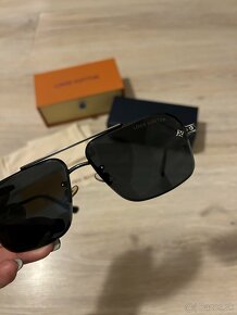 Louis Vuitton slnečné okuliare - čierne (LV5) - 3