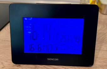Meteostanica a hodiny s alarmom Sensor SWS 50B - 3