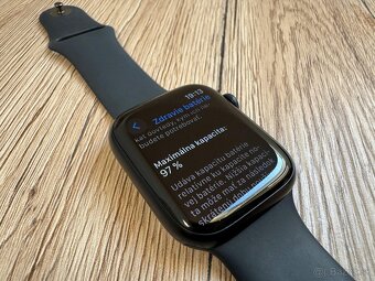 Apple Watch 9 GPS 45 mm – čierny, hliník - 3