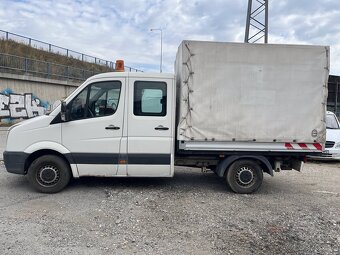VW Crafter 35 L3 | 7-miestna kabína | Plachtová korba | - 3
