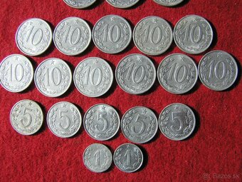 ČESKOSLOVENSKÉ MINCE :HALIERE 1961-1975 - 3