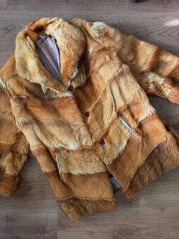Vintage kabát z pravej kožušiny - 3