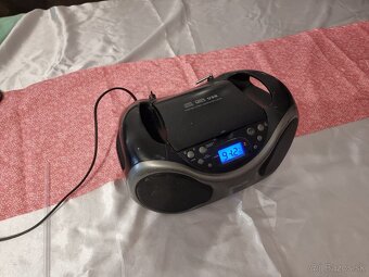 Rádio Sencor do kuchyne, na chatu, garáže FM, CD,MP3,USB - 3