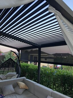 Predam hlinikovu pergolu Sunfun Palma 4x3m - 3