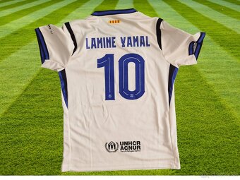 dres Yamal vonkajšia edícia FC BARCELONA 25/26 maslová farb - 3