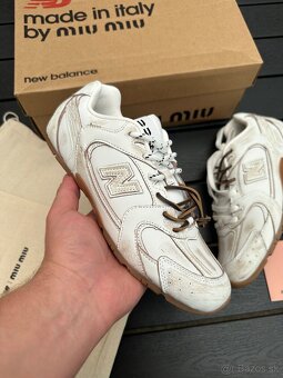 Miu Miu x New Balance Leather tenisky - 3