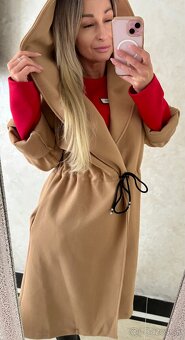 Damsky kabatik camel - 3