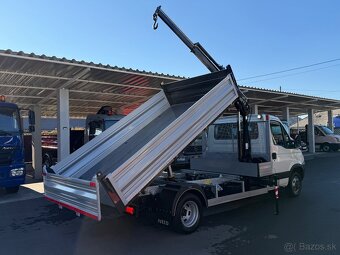 IVECO DAILY TROJSTRANNÝ SKLÁPAČ + HYDRAULICKÁ RUKA do 3,5t - 3