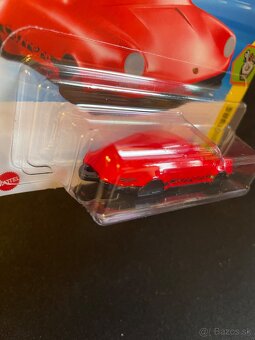 HotWheels Porsche 911 kľúčenka červená - 3