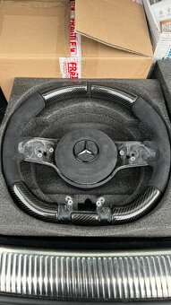 Nový Carbon AMG volant s Alcantarou G63 S63 C63 - 3