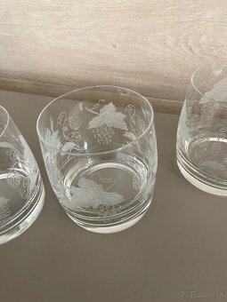 Predám poháre na whisky/ koňak- 5 ks - 3