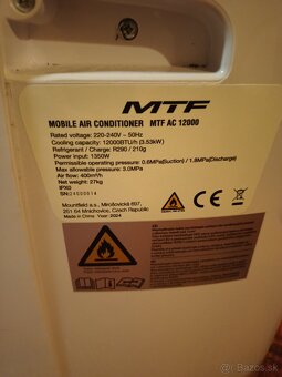 Mobilná klimatizácia MTF AC 12000 - 3
