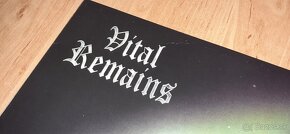 metal Lp - VITAL REMAINS - Into Cold Darkness - 3