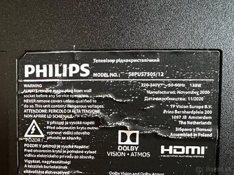 UK UltraHD Smart TV Philips 58PUS7505/12 - 3