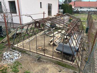 Konštrukcia na skleník 6x4m - 3