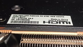 Radeon RX 6700 10GB GDDR6 v záruke s krabicou - 3