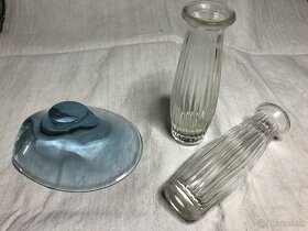 Misa hutné sklo a vázy - 3