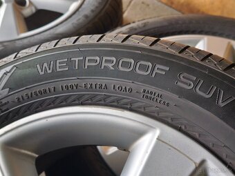 Alu disky 5x114,3 r17 letné pneumatiky 215/60 r17 Nokian 7mm - 3