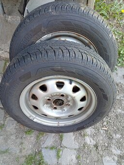 4ks Letné pneu + 2 ks nové zimné 165/70 R13 4x100 - 3