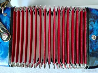 Predam akordeon Delicia Junior 72 bas., TOP stav... - 3