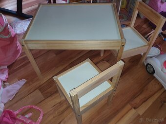 Nový stolik a stoličky ikea - 3