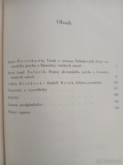 P. J. Šafárik : Dejiny slovenského jazyka a literatúry všetk - 3