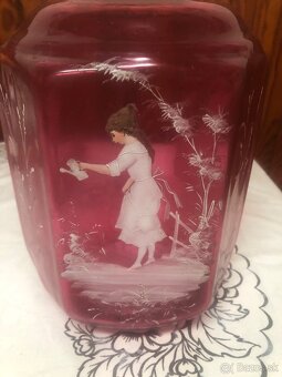 Predám ručne maľované Tienidlo - 3