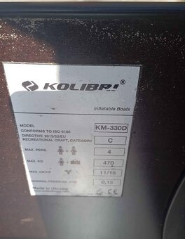 Čln kolibri km330dl - 3