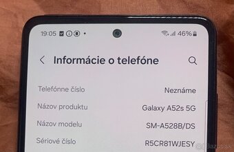 Predám Samsung A52 5G - super stav - 3