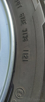 Disky Opel alu R15 5x110 ,6Jx15 ET43 + letne pneu - 3
