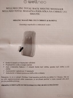 MASÁŽNA PODLOŽKA NA CHRBÁT 2 v 1 - 3