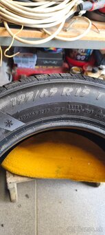 Predám zimné gumy 195/65/15 matador - 3