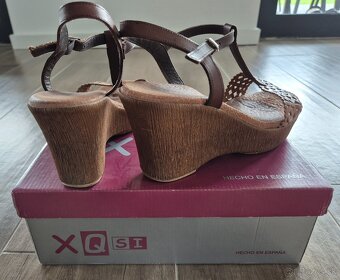 Dámske kožené sandále - 3