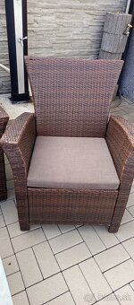 Sedenie z umelého ratanu - 3