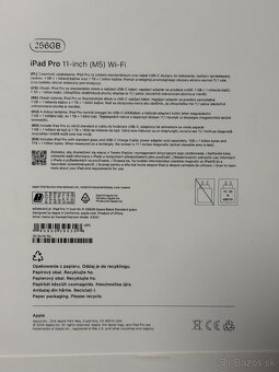 NOVÝ Apple iPad Pro 11" M5 + fólia PaperLike + obaly - 3
