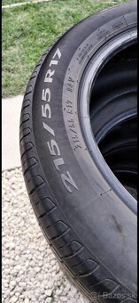 215/55 r17 letné pneumatiky, Pirelli - 3