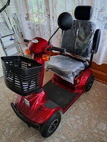 Elektrický invalidný vozík skúter moped pre seniorov - 3