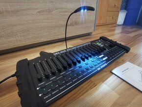 Dmx pult 384 s led osvetlením a MIDI ovládaním - 3