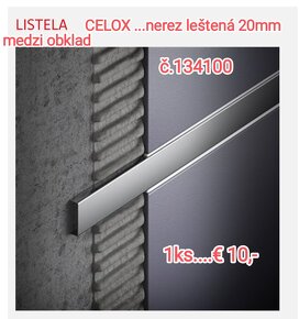 Lišty CELOX - 3