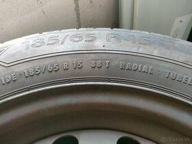 Originál disky + pneu Peugeot Partner,Citroen 15" 4x108 ET18 - 3