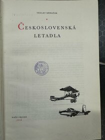 Kniha Českosloveská letadla 1958 - 3
