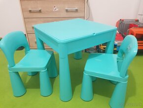 Set stol a 2 stolicky na lego Superkids - 3