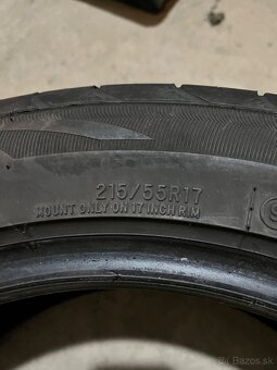 Predám pneu 215/55 R17 - 3